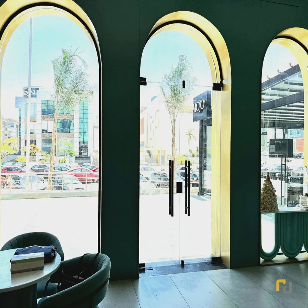 اشكال ابواب زجاج سيكوريت